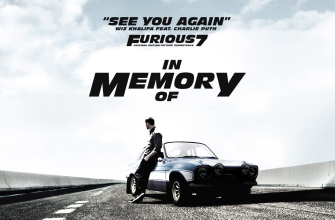 See You Again - Wiz Khalifa ft. Charlie Puth