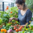 women planting vegetables you can grow in your house or garden