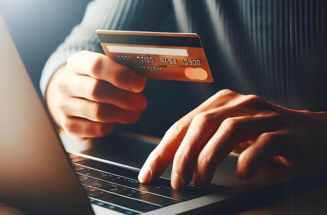 a man doing credit card fraud it is part of internet fraud