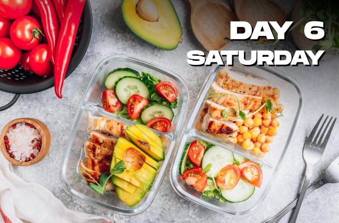 Day 6 Saturday 7-Day Meal Plan