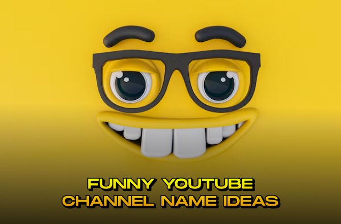 Image of showing Funny Channel Name Ideas: