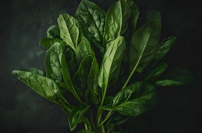 Spinach is one of the vegetables you can grow in your house or garden