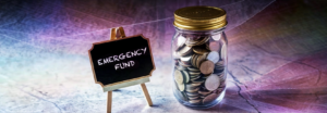 Emergency fund in a jar