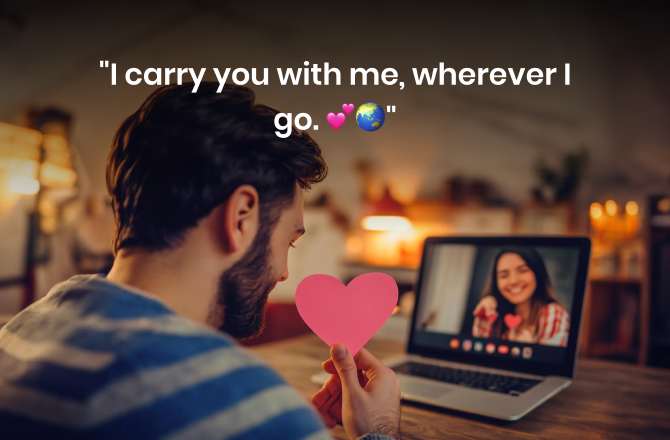 Long-Distance Love Quotes for wife