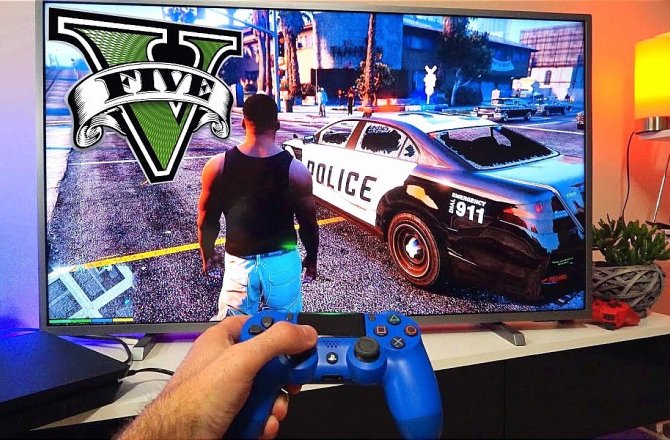 GTA 5 in playstation