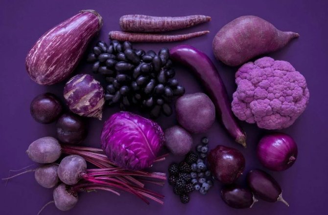 purple Food by Color